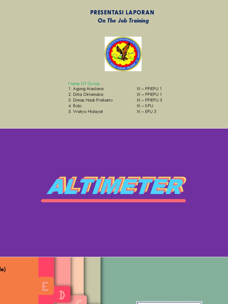 Ppt.1 Altimeter PDF