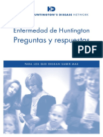 Enfermedad de Huntington Preguntas y Respuestas