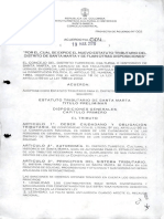 Acuerdo No. 004 de 2016 Estatuto Tributario Santa Marta