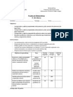 prueba adecuada