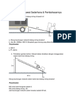 Contoh Soal Pesawat Sederhana PDF