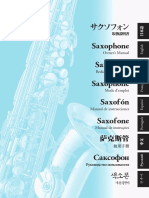 Yamaha Saxophone Owner's Manual