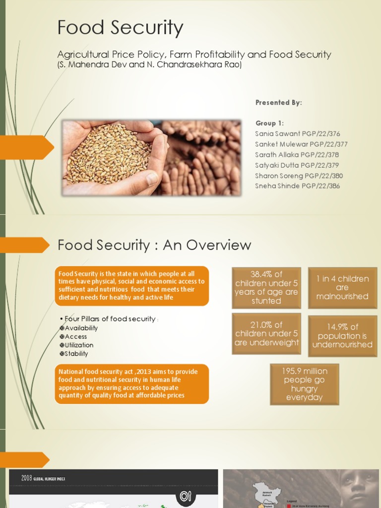 Agricultural Price Policy Pdf