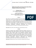 Implementasi Kebijakan Energi Baru Dan Energi Terbarukan Dalam Rangka Ketahanan Energi Nasional PDF
