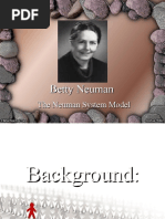 Betty Neuman: The Neuman System Model