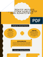 Perspektif Metode Penelitian Kualitatif Dan Kuantitatif