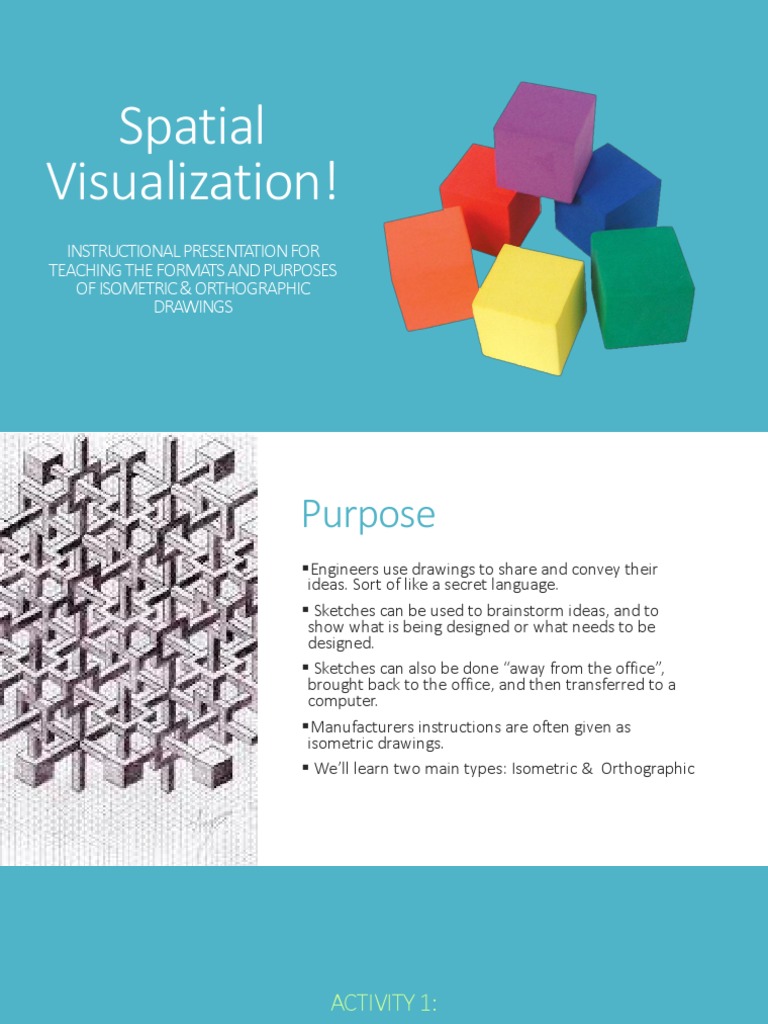 Spatial Visualization Powerpoint 1 | PDF | Geometry | Teaching Mathematics
