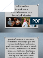 Trabajo Sociedasd Mestiza