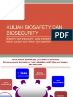 Biosecurity Biosafery