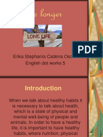 Live Longer: Erika Stephanía Cadena Osorio English Dot Works 5