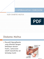 Asuhan Keperawatan Gerontik: Klien Diabetes Melitus