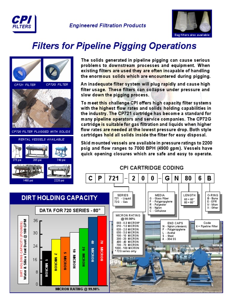 Pipe Line Filter | PDF | Filtration | Solid