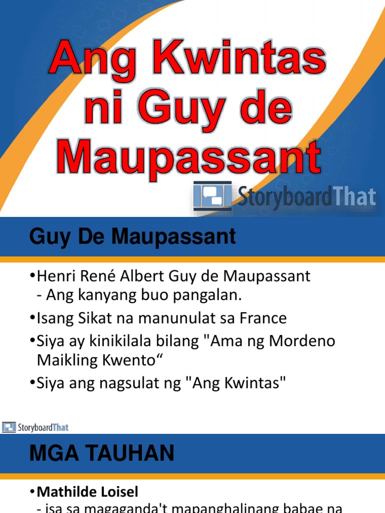 Ang Kwintas | PDF