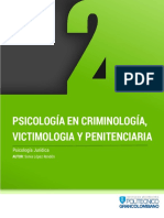 s4 Psicologia en Criminologia, Visctimologia y Penitenciaria