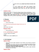 Materi Passive Voice