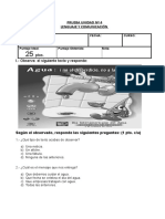 Prueba de Unidad 4 - 3 Basicos