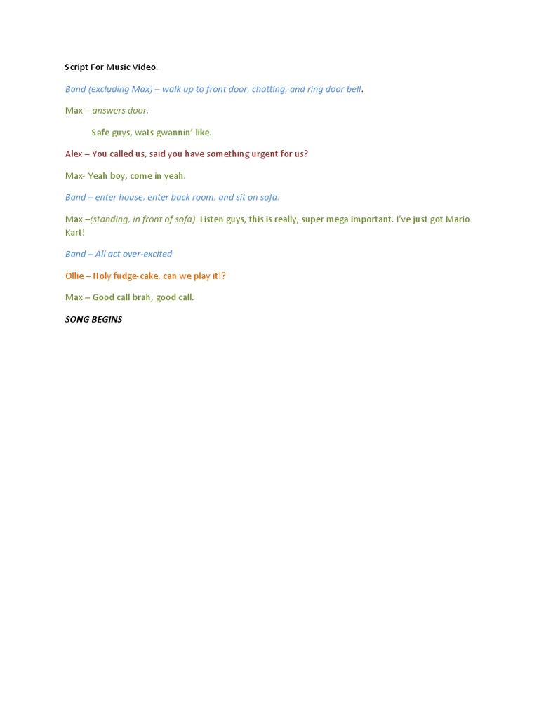 Max - Answers Door. Safe Guys, Wats Gwannin' Like | PDF