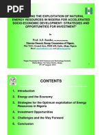 Download The Exploitation of Natural Energy Resources in Nigeria for Accelerated Socio-economic Development- Strategies and Opportunities for Investment by State House Nigeria SN43590942 doc pdf