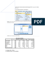 Nomor 1: Descriptive Statistics