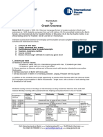 GLS German Course Curriculum