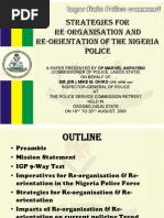 Download Strategies for Re-Organisation and Re-Orientation of the Nigeria Police by State House Nigeria SN43591576 doc pdf