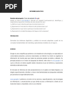 Caso de Estudio Google