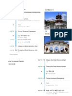 2 Stop : Route #2 Going To Route #3: - Take Bus # 670, Bumaba Sa Chiangkai Shek Memorial. Route 1 and 2