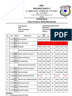 Daftar Nilai Sem Genap 2019