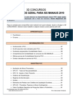 Contabilidade Geral para ISS MANAUS 2019