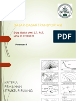 Dasar Dassar Rekeyasa Transpotasi 2