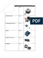 Material y Dispositivos Utilizados