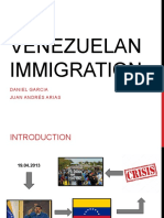 The Venezuelan Immigration & English Project