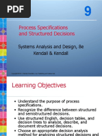 Process Specification Adn Structured Decisions