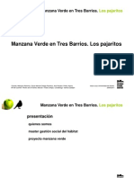 Manzana Verde en Tres Barrios - Los Pájaritos