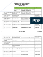 Jadwal PHBN Trenggalek