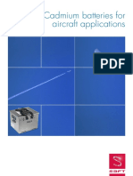 Nickel-Cadmium Batteries For Aircraft Applications: Application Guide - Indd 64 17/08/2011 15:34:49