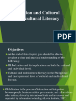 Globalization and Cultural and Multicultural Literacy