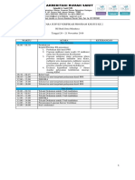 Jadwal Survei Verifikasi Akreditasi Kedua RSBS