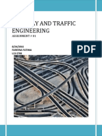 Highway & Traffic Engineering