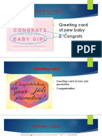 Greeting Card Pertemuan 1