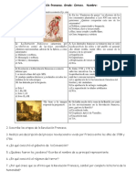 Evaluación Revolución Francesa