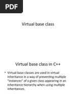 Virtual Base Class