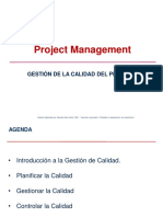 Gestión de La Calidad Del Proyecto Material de Apoyo