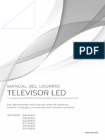 Manual TV Led LG
