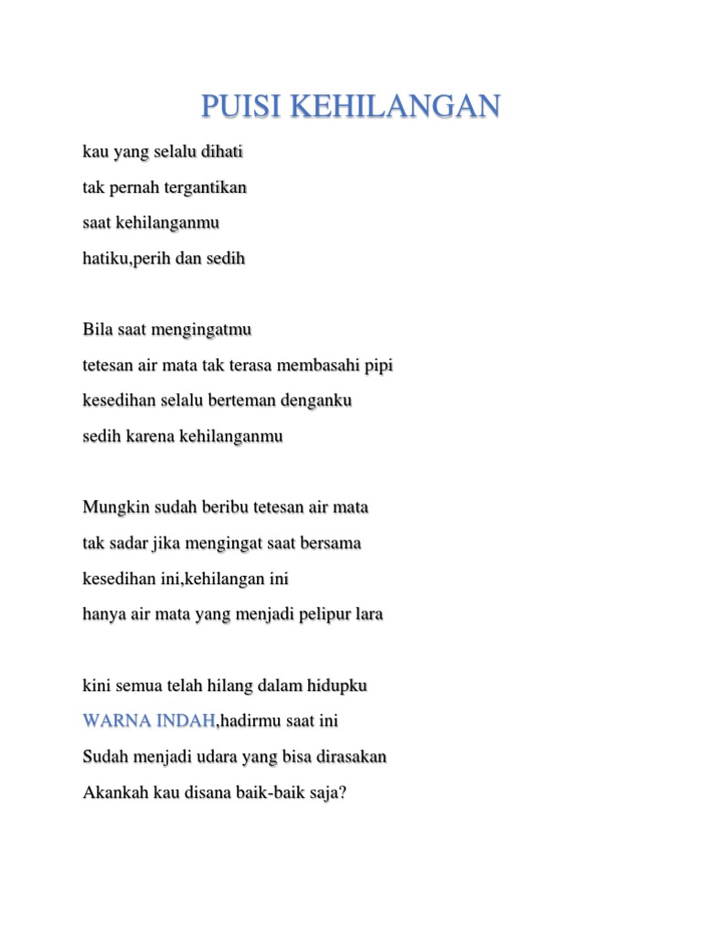 Kehilangan yang Menyembuhkan karya Anggi S. simbol keberanian dalam menghadapi kesedihan