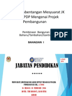 Format Pembentangan Mesyuarat JK Khas BPPDP Mengenai Projek (Bina BHGN I)