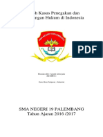 Contoh Kasus Penegakan Dan Perlindungan Hukum Di Indonesia