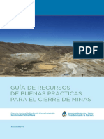 Guia de Recursos de Buenas Practicas para El Cierre de Minas en Argentina 3032