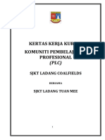 Kertas Kerja Kursus Komuniti Pembelajaran Profesional: SJKT Ladang Coalfields