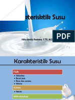 5 Karakteristik Susu